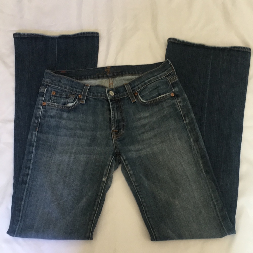 7 For All Mankind Dark Denim Jeans